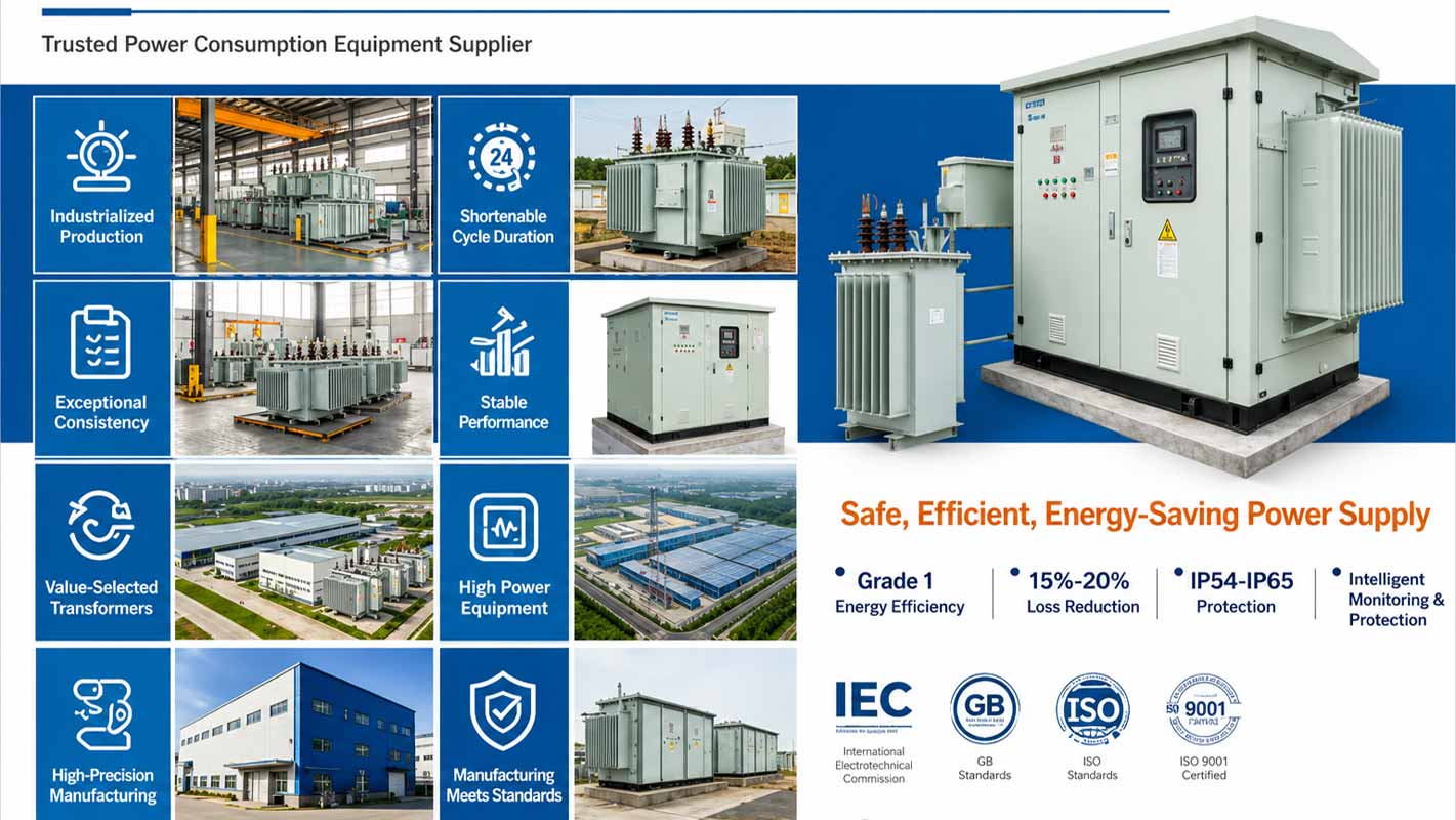Transformers and box-type substations for industrial power supply